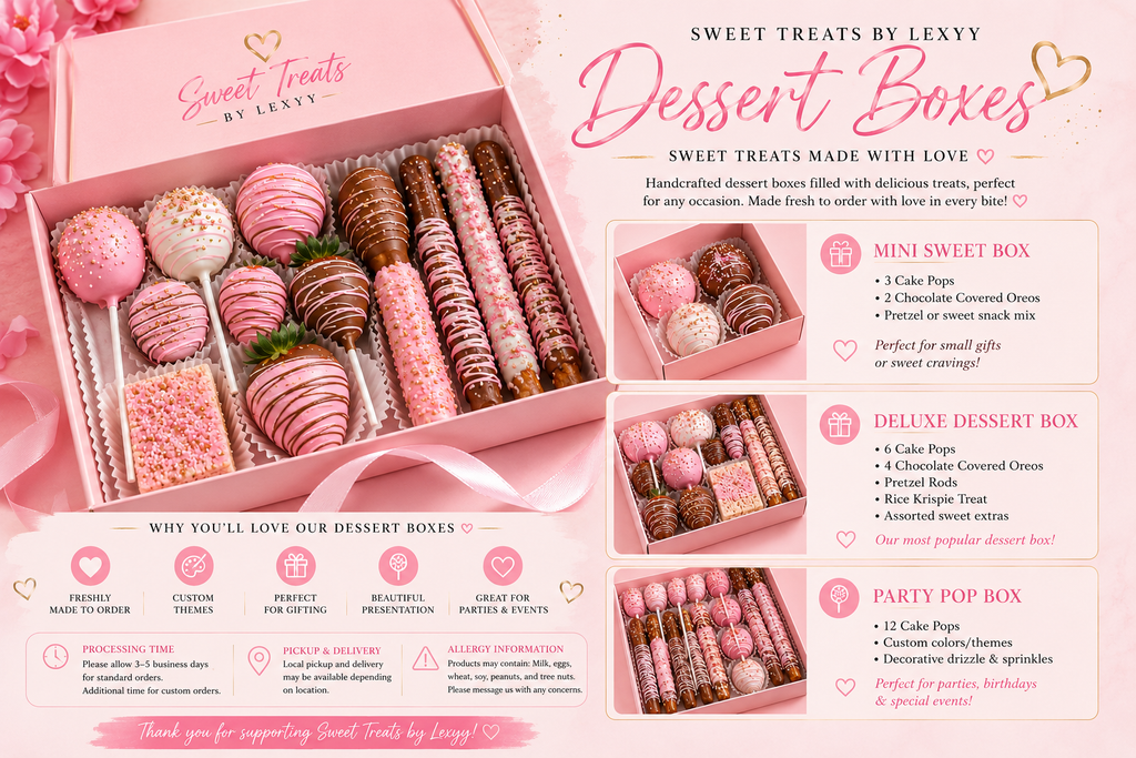 Dessert Boxes 🍰✨